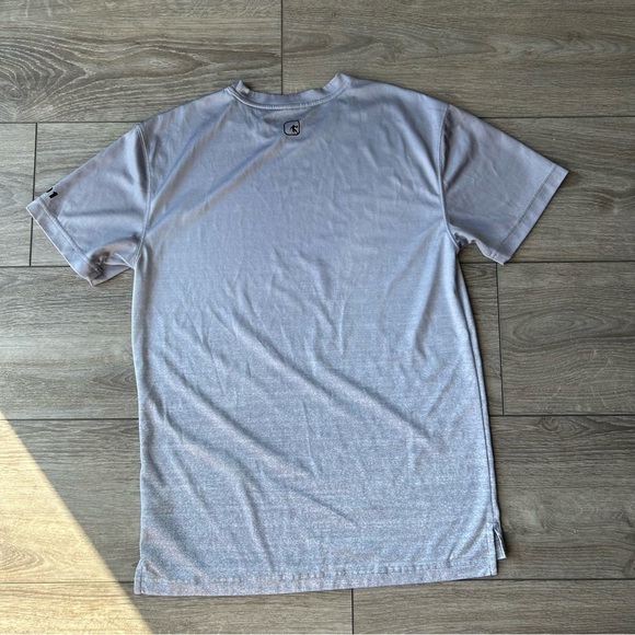 AND1 Mesh Ombre Crew Neck Short Sleeve Shirt - Picture 12 of 15